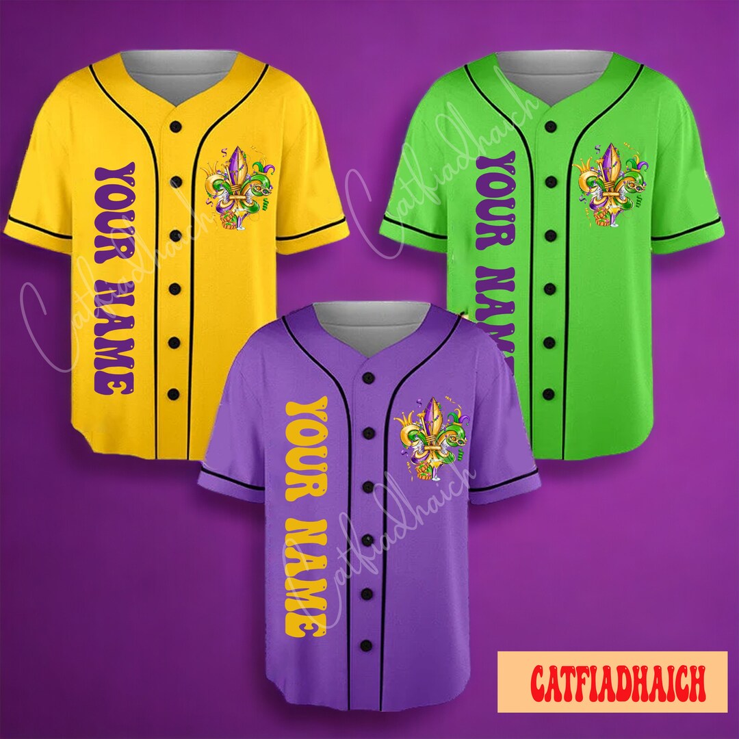 mardi gras baseball hats