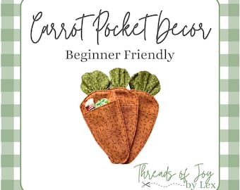 Carrot Pocket Decor