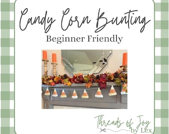 Candy Corn Bunting