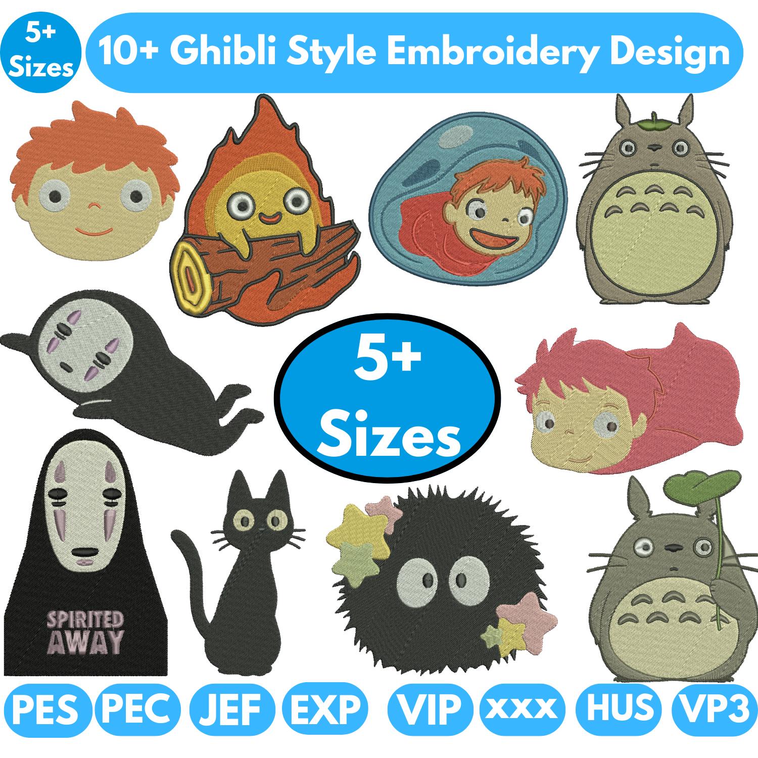 Totoro embroidery - Etsy 日本