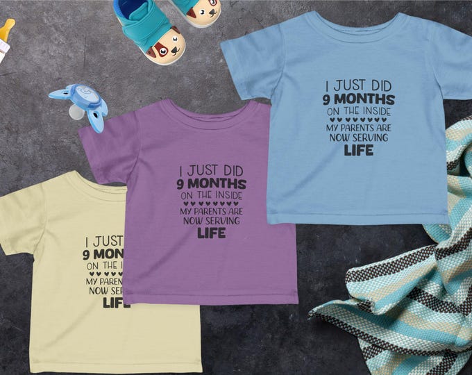 Featured listing image: Custom Infant Tee with Cool Design, Baby T-Shirt, Toddler Tee, Perfect Gift for Kids