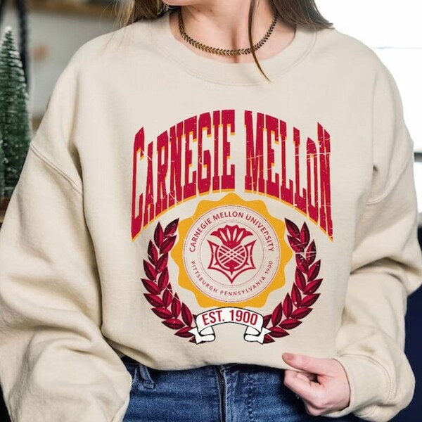 Vintage Carnegie Mellon University t-shirt, Carnegie Mellon College Sweatshirt, Carnegie Mellon University Hoodie.