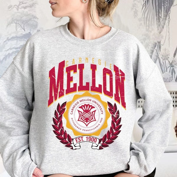 Carnegie Mellon College, Carnegie Mellon University, Mellon University Sweatshirt/T-shirt/Hoodie, Vintage Carnegie Mellon University .