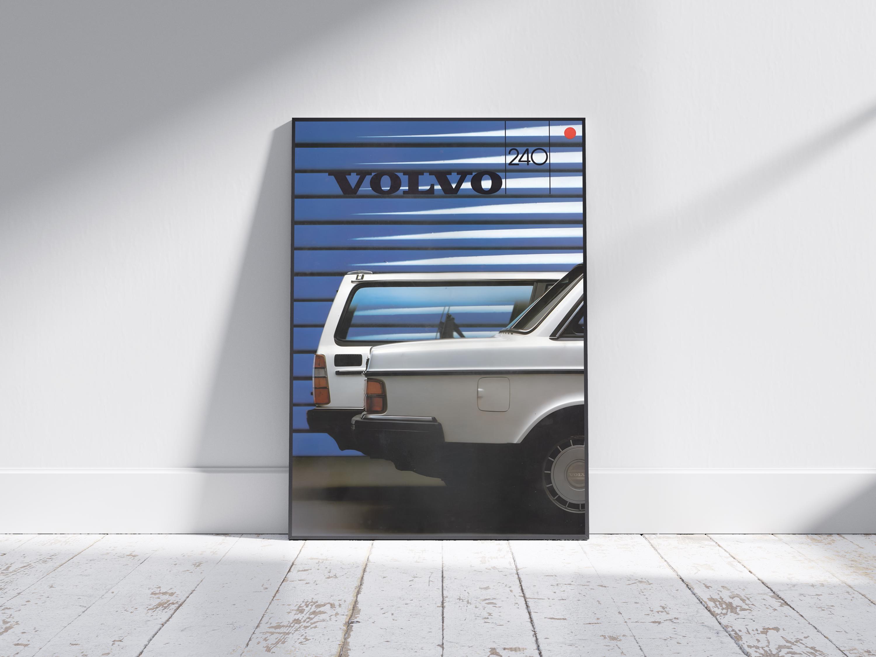 Volvo poster - Etsy 日本