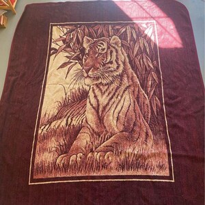 Mexican Blankets Tiger Etsy