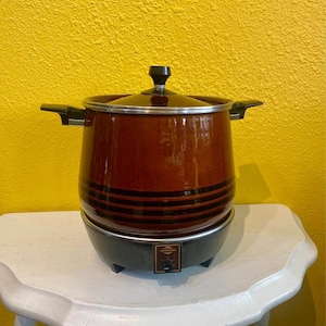 Vintage West Bend Lazy Day Slow Cooker Crock Pot- Works!
