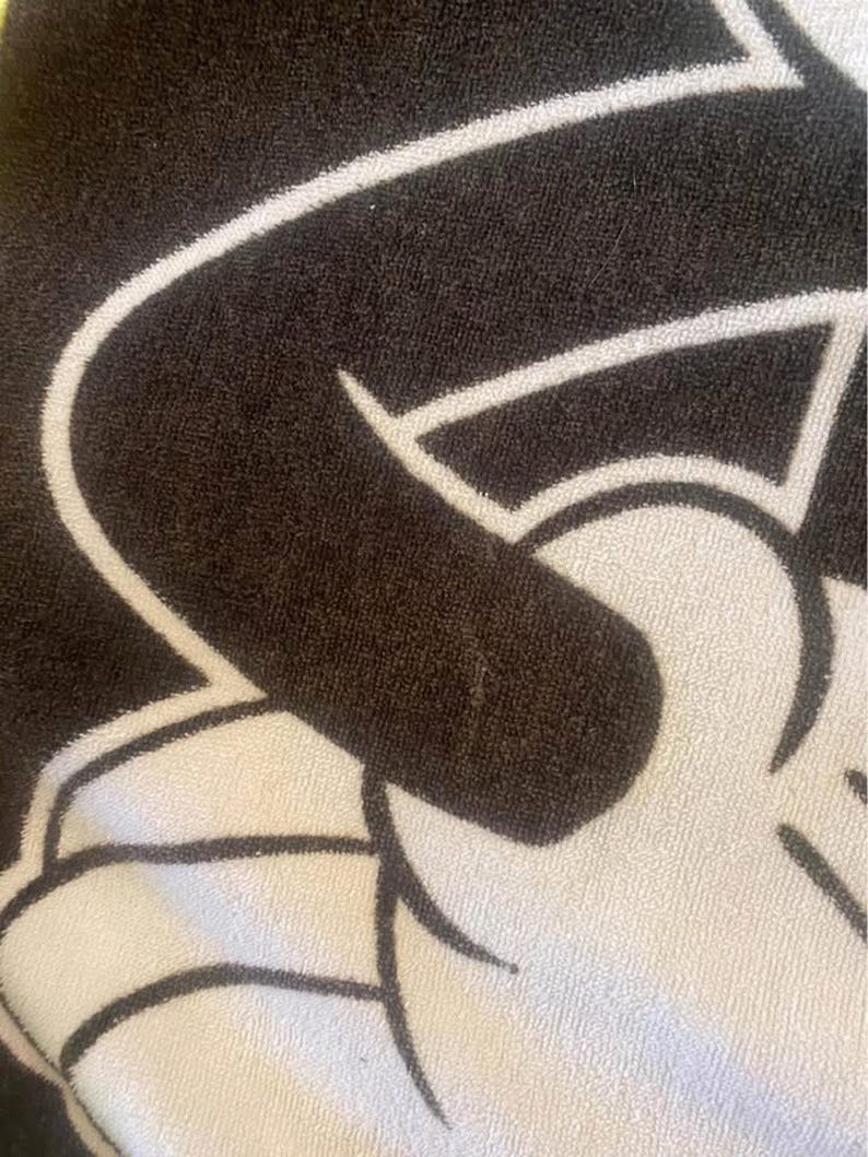 Vintage Mickey Mouse Bath Beach Towel- Disney Made in Taiwan image 5