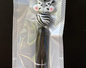 Custom Beaded Pen. Unique & Colorful Writing Accessory