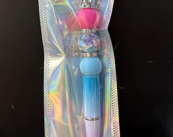 Custom Beaded Pen. Unique & Colorful Writing Accessory