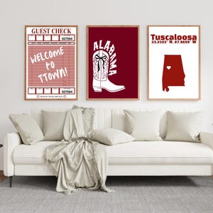Alabama Crimson Tide Digital Prints 6-pack
