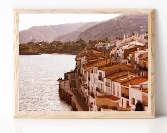 Spain Print Spain Photography Coastal Wall Art Cadaques Spain Travel Print Spain Photo Spain Wall Art Seascapes Wall Art