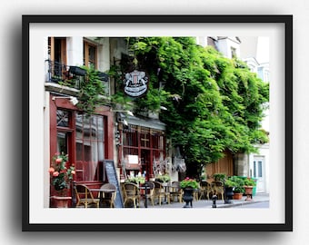 Paris Kitchen Wall Art, Paris Wall Art, Paris Photography, Paris Wall Decor, Paris Print Cafe, Paris Prints, Cafe Wall Art