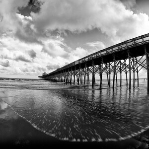 Folly Beach Photography, Charleston SC , Folly Beach Wall Art, Ocean Photos, Sunsets, South Carolina Photos, Pier Photos, Beach Photos image 4