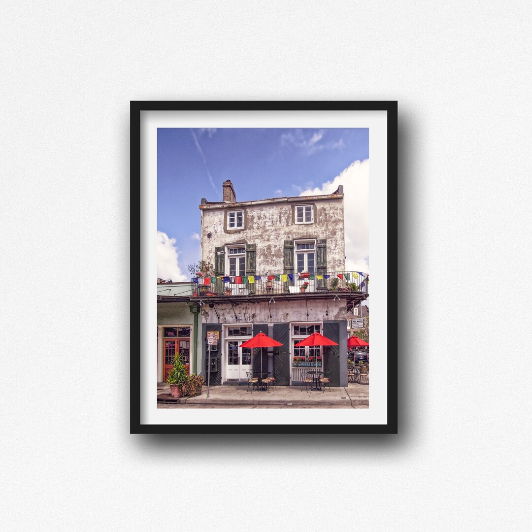 New Orleans, French Quarter Wall Art, New Orleans Art Print, New