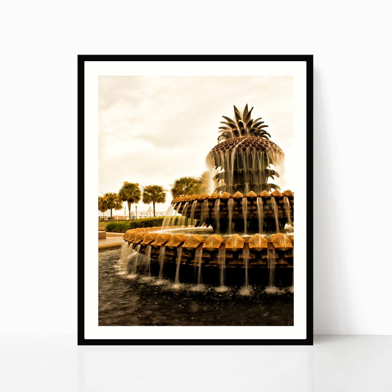 Charleston Pineapple Decor Pineapple Gifts Pineapple Prints | Etsy