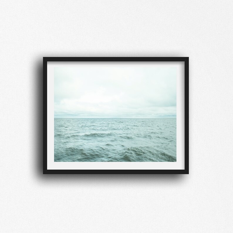 Ocean Print, Ocean Photography, Fine Art Photography, Ocean Print, Ocean Decor, Ocean Wall Art, Ocean Wall Decor, Coastal Decor, image 2