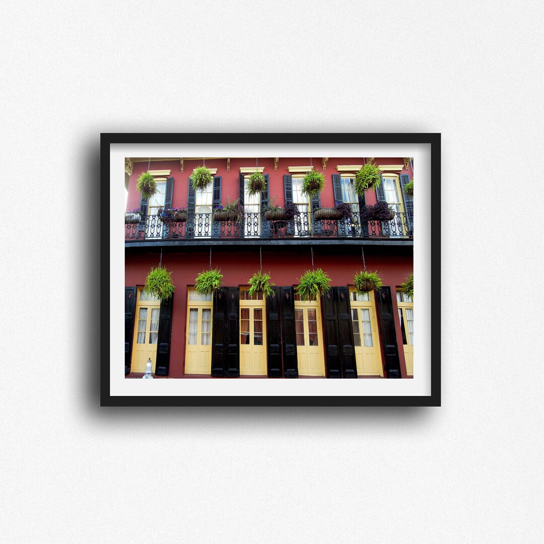 French Quarter Wall Art, New Orleans Art Print, New Orleans Art, New