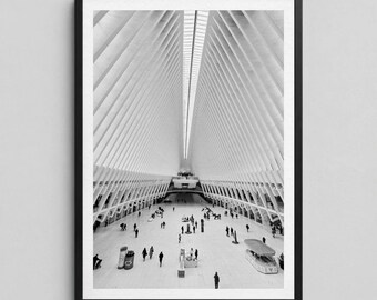 Oculus NYC Photo: Black and White World Trade Center Print