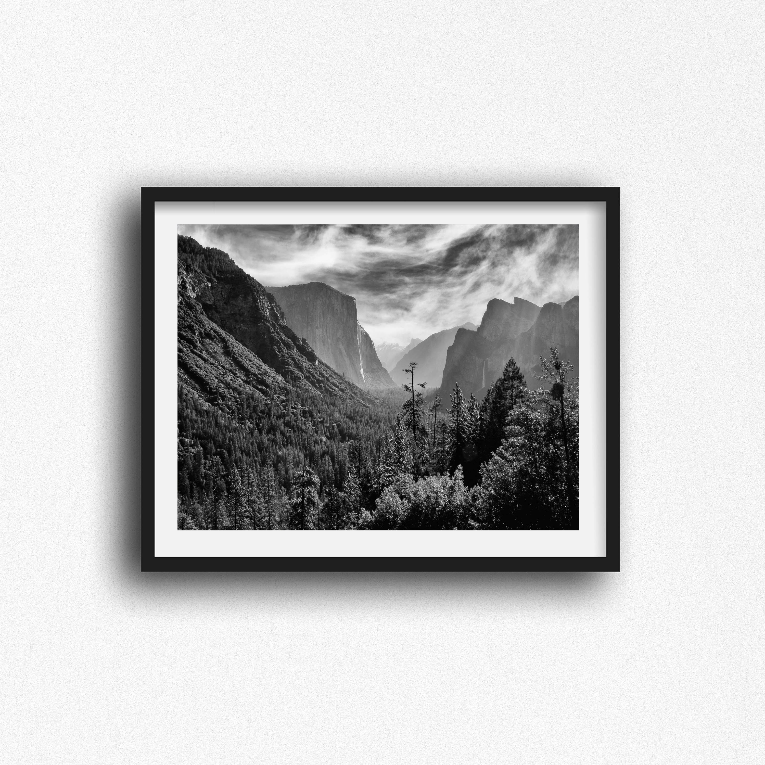 Yosemite Print Wall Art California Photo Print National Park Etsy