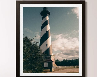 Cape Hatteras Light Station Photo, Outbanks Photgraph, OBX Pictures, Outerbanks NC Photography, Coastal Wall Art, Lighthouses Prints