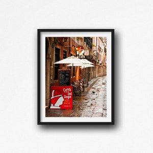 Fine Art Photography, Venice, Travel Photography, Cafe Art,  Venice Italy Photography,t Italy Gift