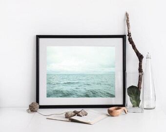 Ocean Waves Wall Art - Calm Coastal Photography Print