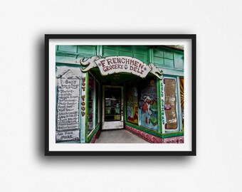 French Quarter, New Orleans Art Print, New Orleans Art, New Orleans Prints, NOLA Artwork, Frenchman Street, New Orleans Wall Art, Travel Art