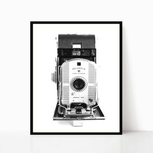 Black and White Photos of Cameras, Camera Photography Prints,