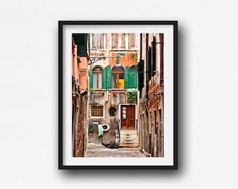 Venice Travel Photo Print - Vintage Nautical Home Decor