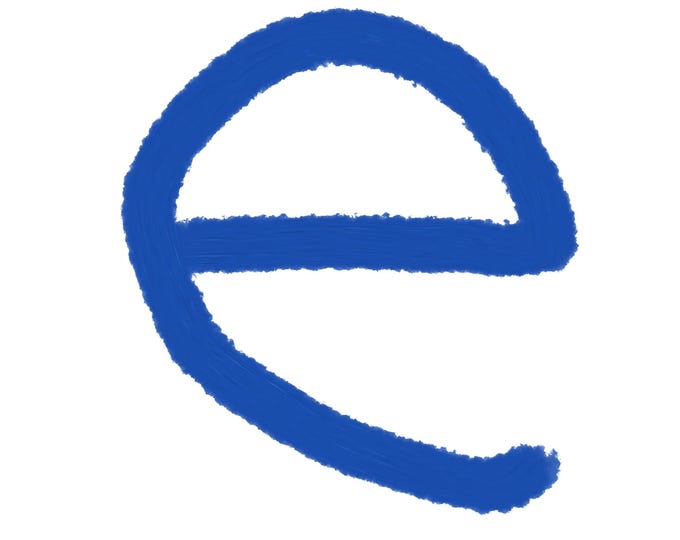 e