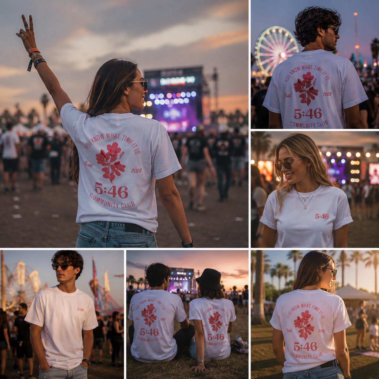 Rufus Du Sol T-shirt, 5:46 Community Club, EDM Rave Tee - Etsy Denmark