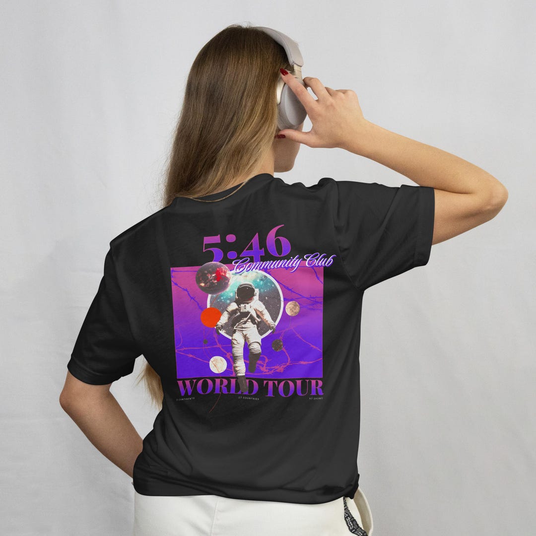 Rufus Du Sol 5:46 Cosmo Tee, Tomorrowland Shirt, EDM T-shirt