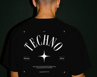 Berlin Techno Music T-Shirt: Rave Club Shirt