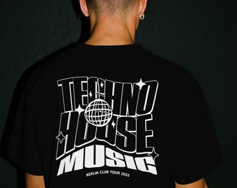 Berlin Techno Music T-Shirt: Electronic Club Rave Tee