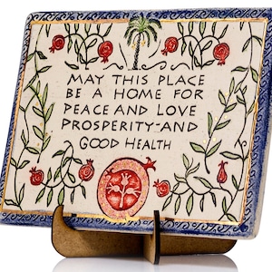 Bless your Home. Ceramic wall hanging decor