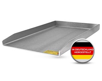 BABOSSA Grill Plancha in acciaio inox V2A – Lavorazione di prima classe e perfetta distribuzione del calore - Piastra Teppanyaki 100% Made in Germany