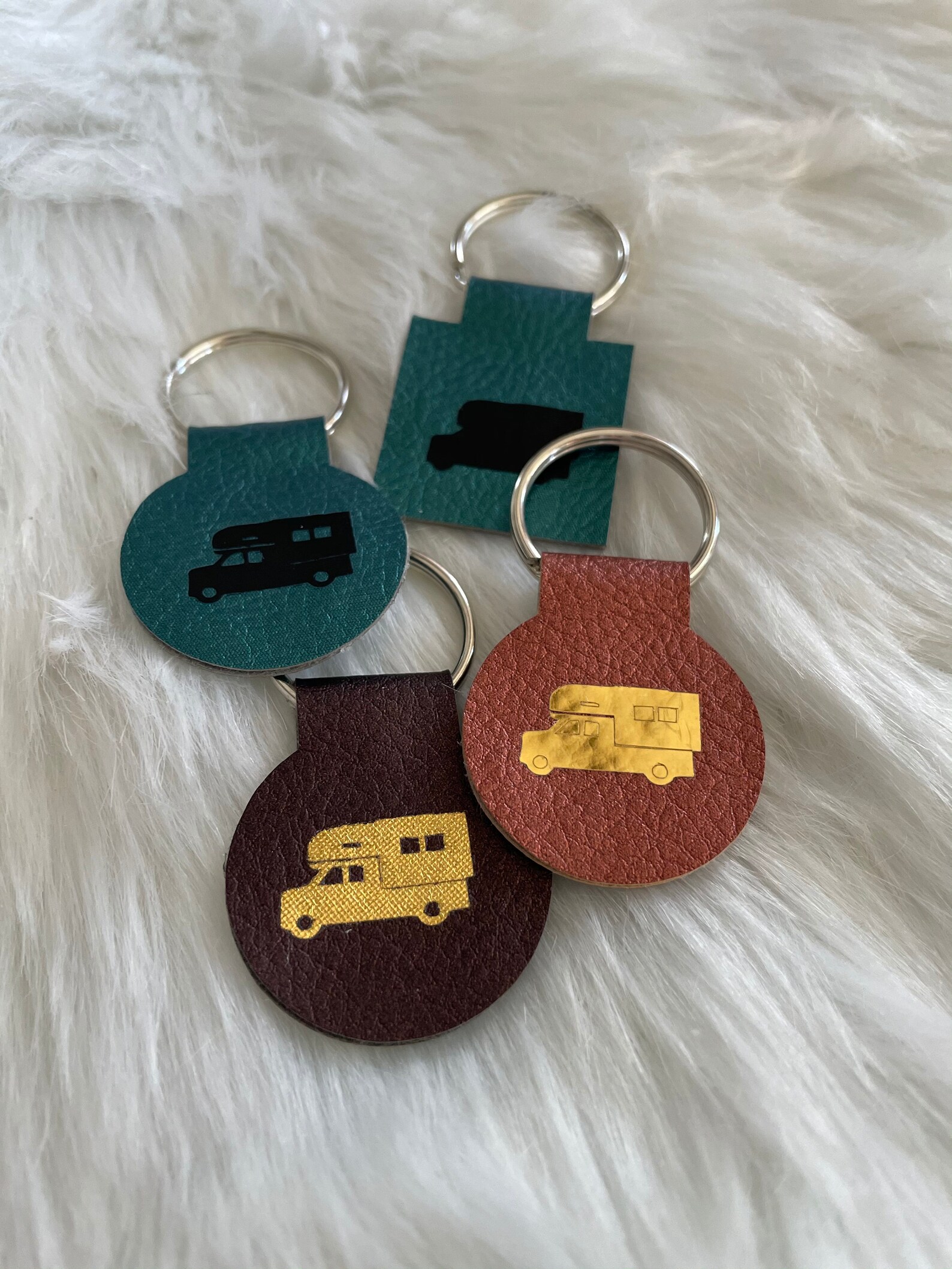 Camper Keychain RV Keychain RV Keyring Camper Keyring Etsy