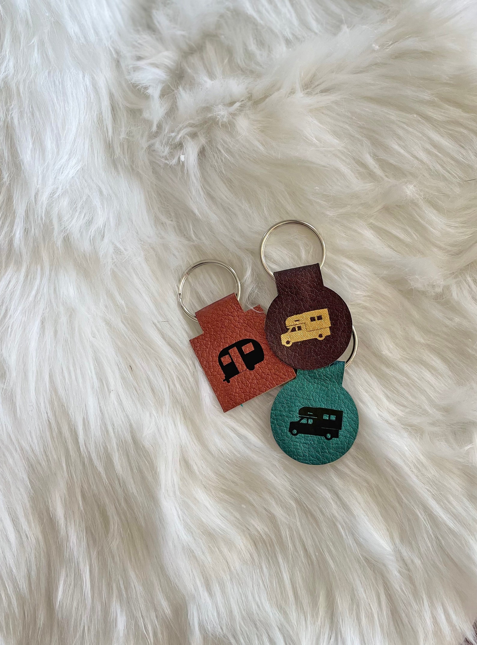 Camper Keychain RV Keychain RV Keyring Camper Keyring Etsy