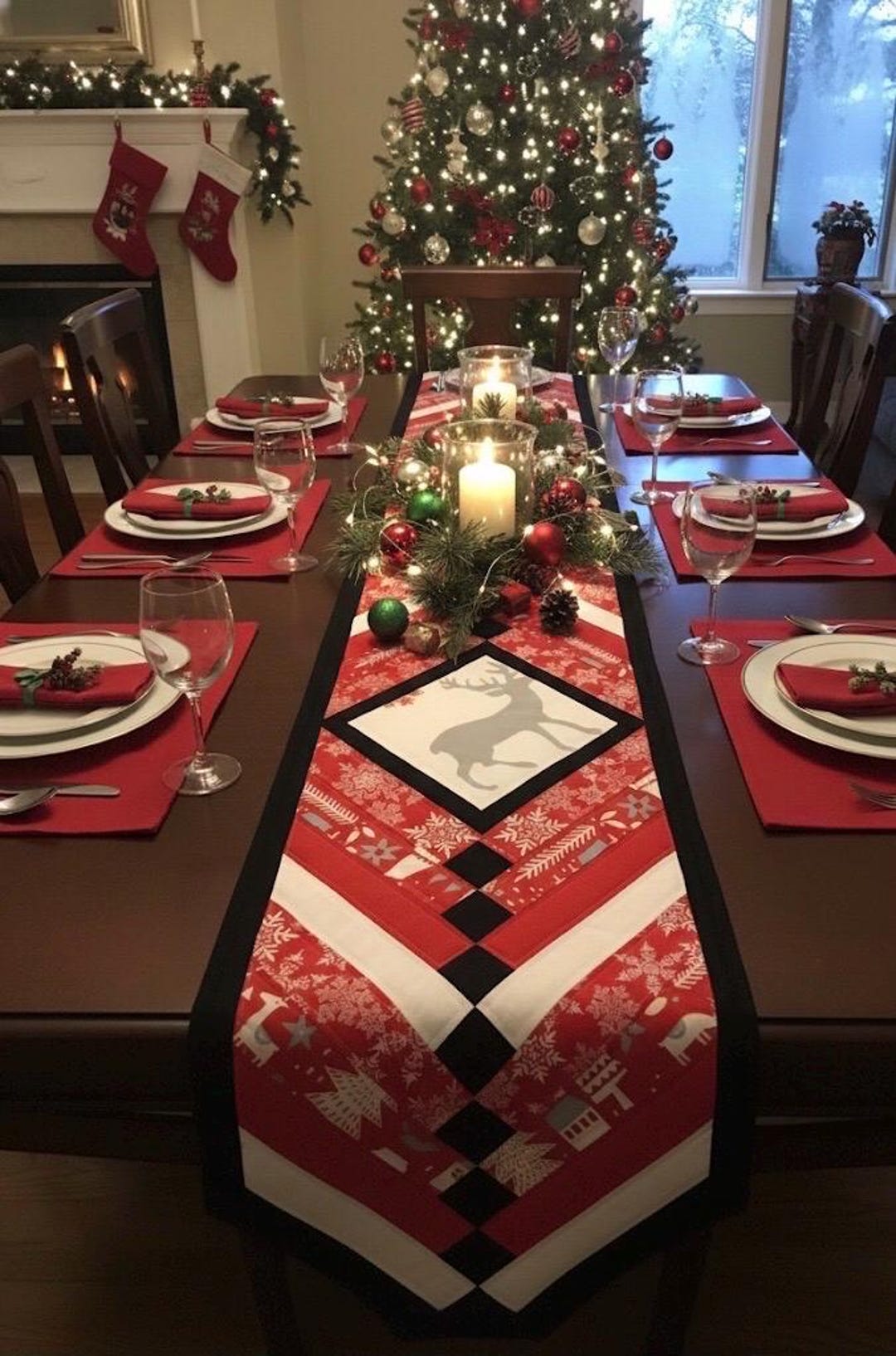 French Braid Table Runner Quilt Pattern | Jelly Roll Friendly Special ...