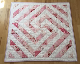 Radiant Pinwheel Quilt Pattern, Baby to Queen Size (Digital Download)