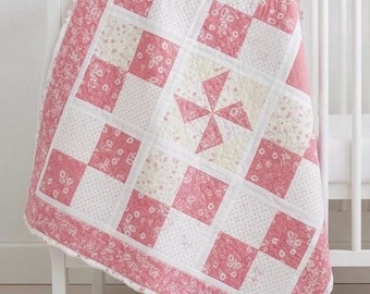 Pinwheel Parade Quilt Pattern, Charm Pack Friendly (PDF)