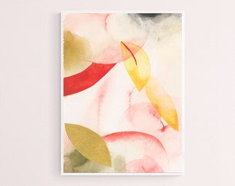 Original Watercolor Painting Abstract No. 12