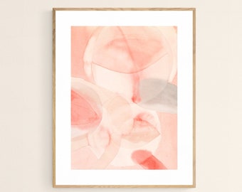 Original Watercolor Painting Abstract No. 7