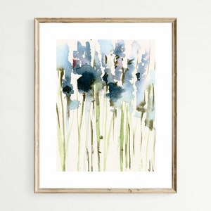 Lavender Fine Art Print from Original Watercolor