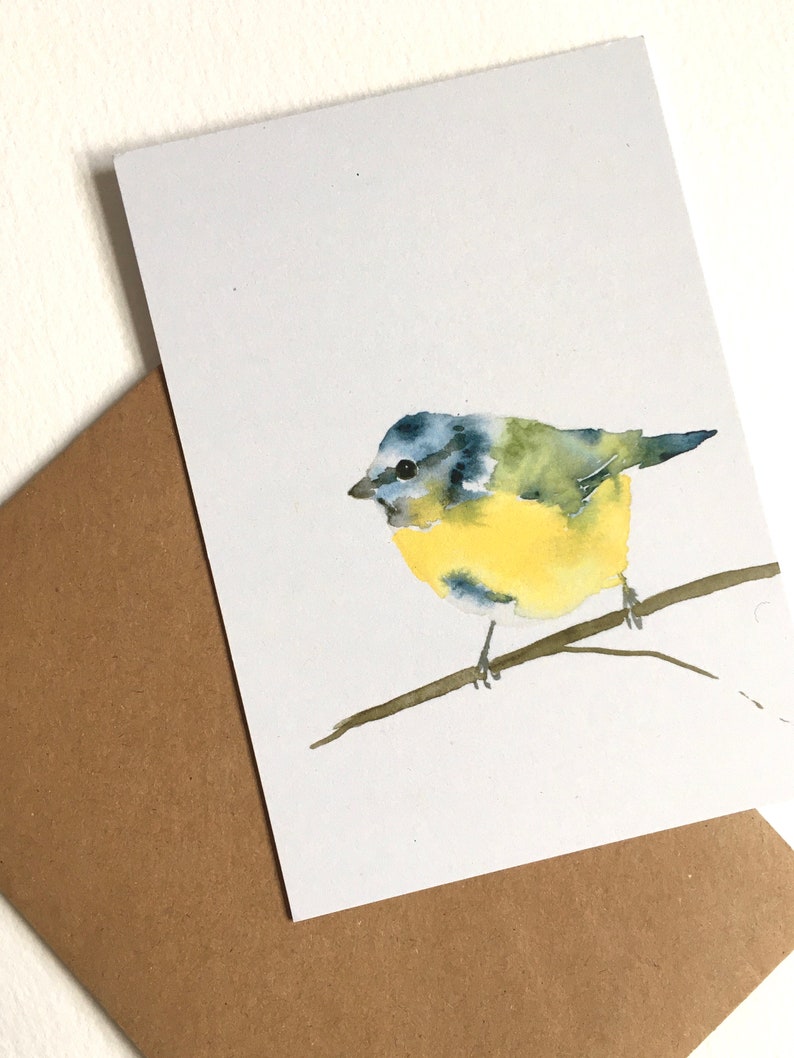 Postkarten Set Heimische Vögel, Nachhaltige Natur Postkarten Bild 3