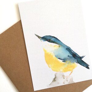 Postkarten Set Heimische Vögel, Nachhaltige Natur Postkarten Bild 6