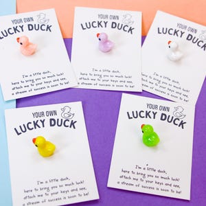 Duck Pocket Hug , Handmade Gift,Hug Gift, Miss You Gift, First Day of School,Friendship Gift,Pocket Hug Idea