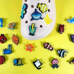 Ocean Animal Shoe Charms: Clog & Crocs Accessories