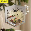 Custom Board Games Corner Ornament 2025, Personalized Tabletop Xmas Tree Decor, Gift for Gamers, Families & Game Night Lovers product logo