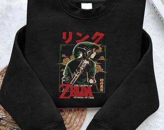 Unisex broderad retro gamingtröja och hoodie, videospelströja för spelare